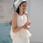THE MITTEN [12th] Cottage strap blouse (natural)