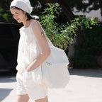 THE MITTEN [12th] Cottage strap blouse (natural)