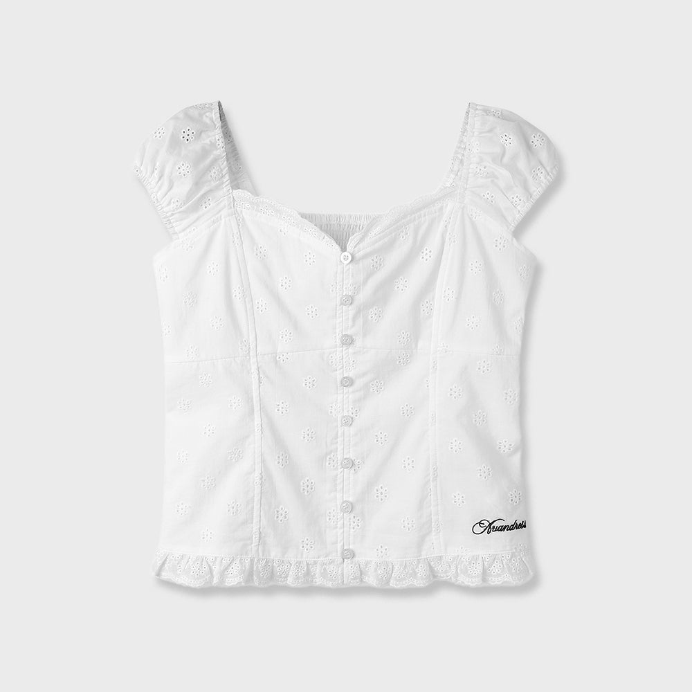 AVANDRESS Misty Bow Blouse_2Colors