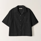 Nothing written Rine short sleeve shirt (Black)