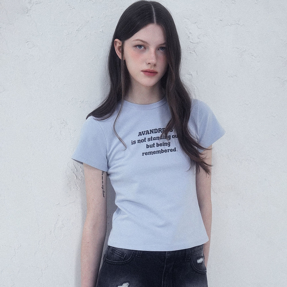 AVANDRESS Rizz Crop T-Shirt_5Colors