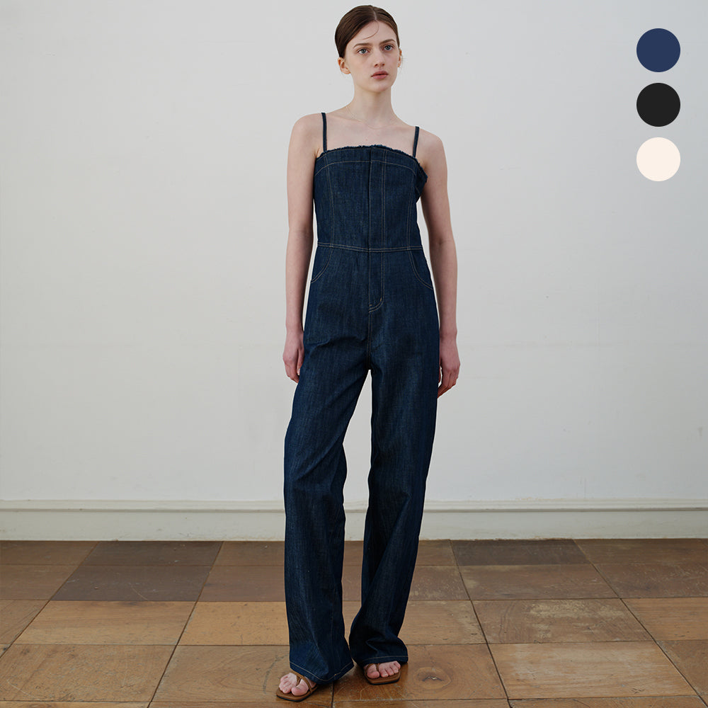 OURCOMOS OURCOMOS Jumpsuit Rough Denim