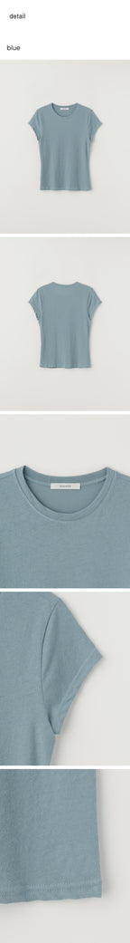 BLANK03 sheer cotton t-shirt (6colors)