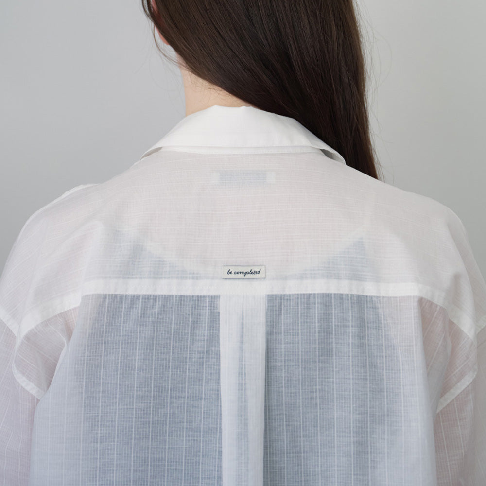 BUT'TON Summer Overfit Shirts (Ivory)