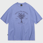 CPGN Serenflower short sleeve t-shirt lavender blue