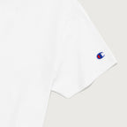 CHAMPION Women's C Logo Slim Fit Short Sleeve T-Shirt White