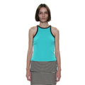 PARTIMENTO WOMEN PWC COLORBLOCK RIBBED RACERBACK TANK_5COLOR