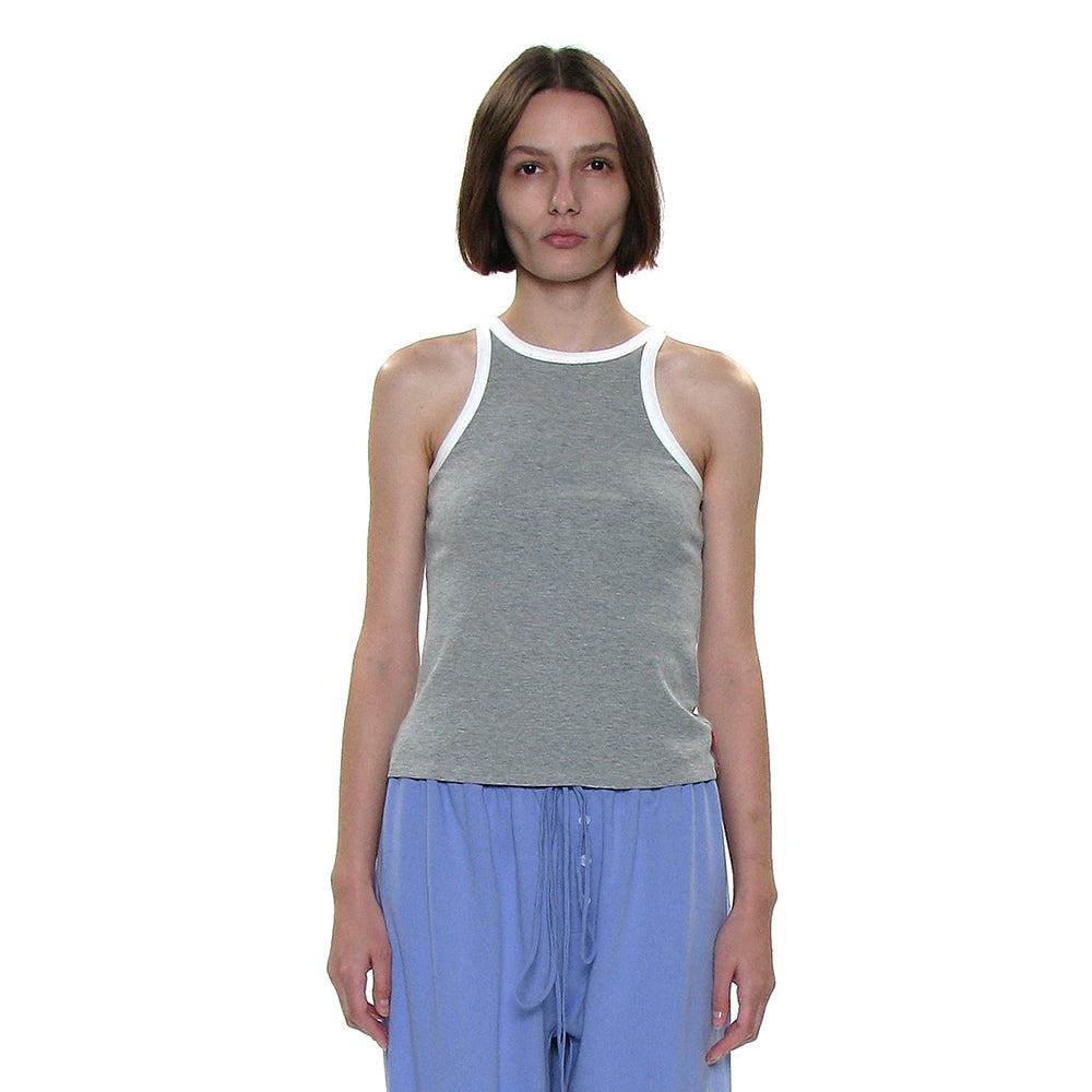 PARTIMENTO WOMEN PWC COLORBLOCK RIBBED RACERBACK TANK_5COLOR