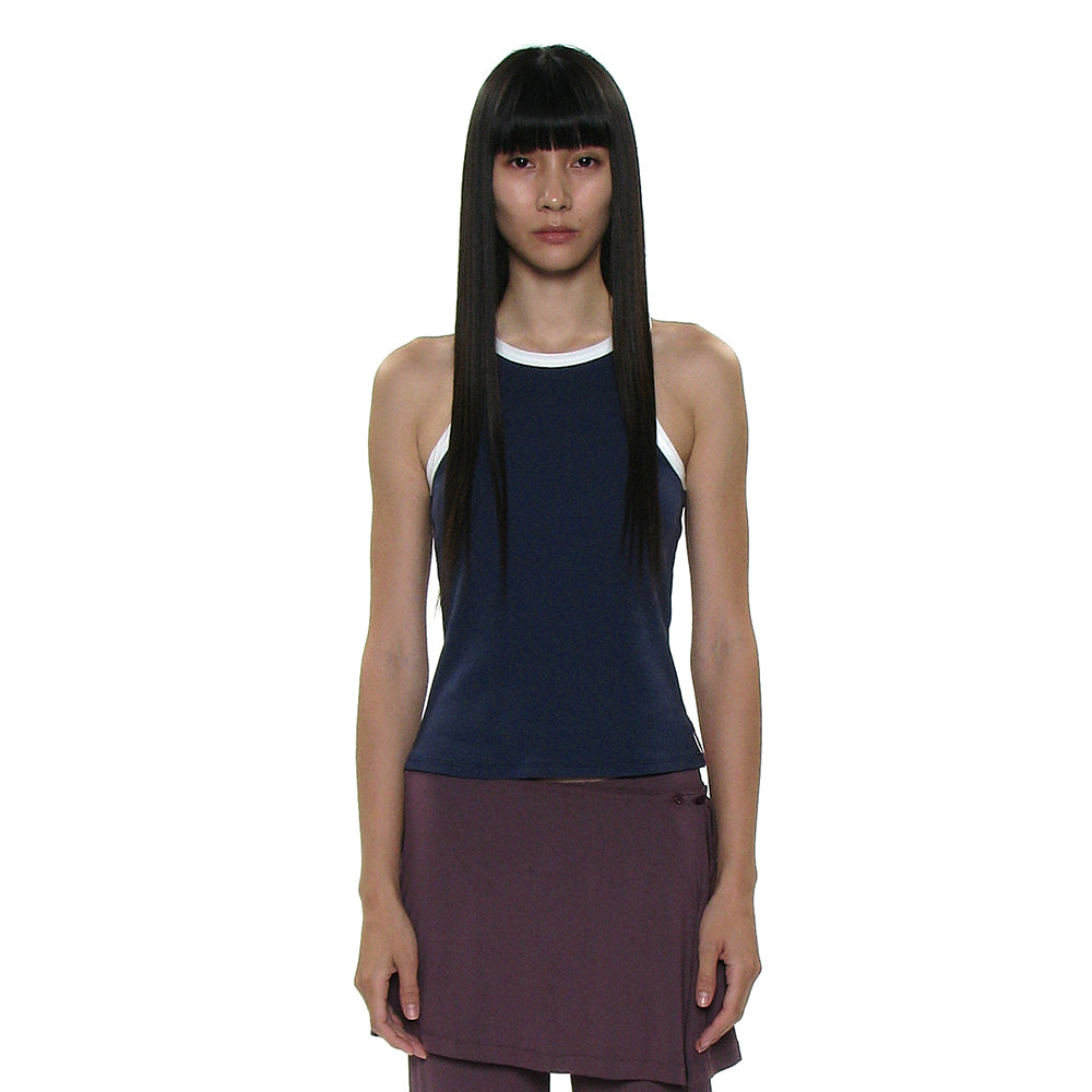 PARTIMENTO WOMEN PWC COLORBLOCK RIBBED RACERBACK TANK_5COLOR