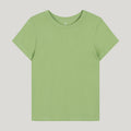 PoeteSeoul [4th Restocks]basic round t-shirts_light green
