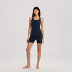 BUDHI MUDRA BUDHI MUDRA Crossover short jumpsuit