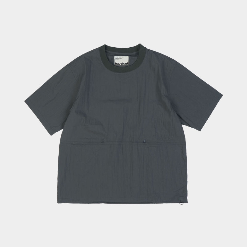 HAVE HAD Pocket Volume String Half Tee (Charcoal)