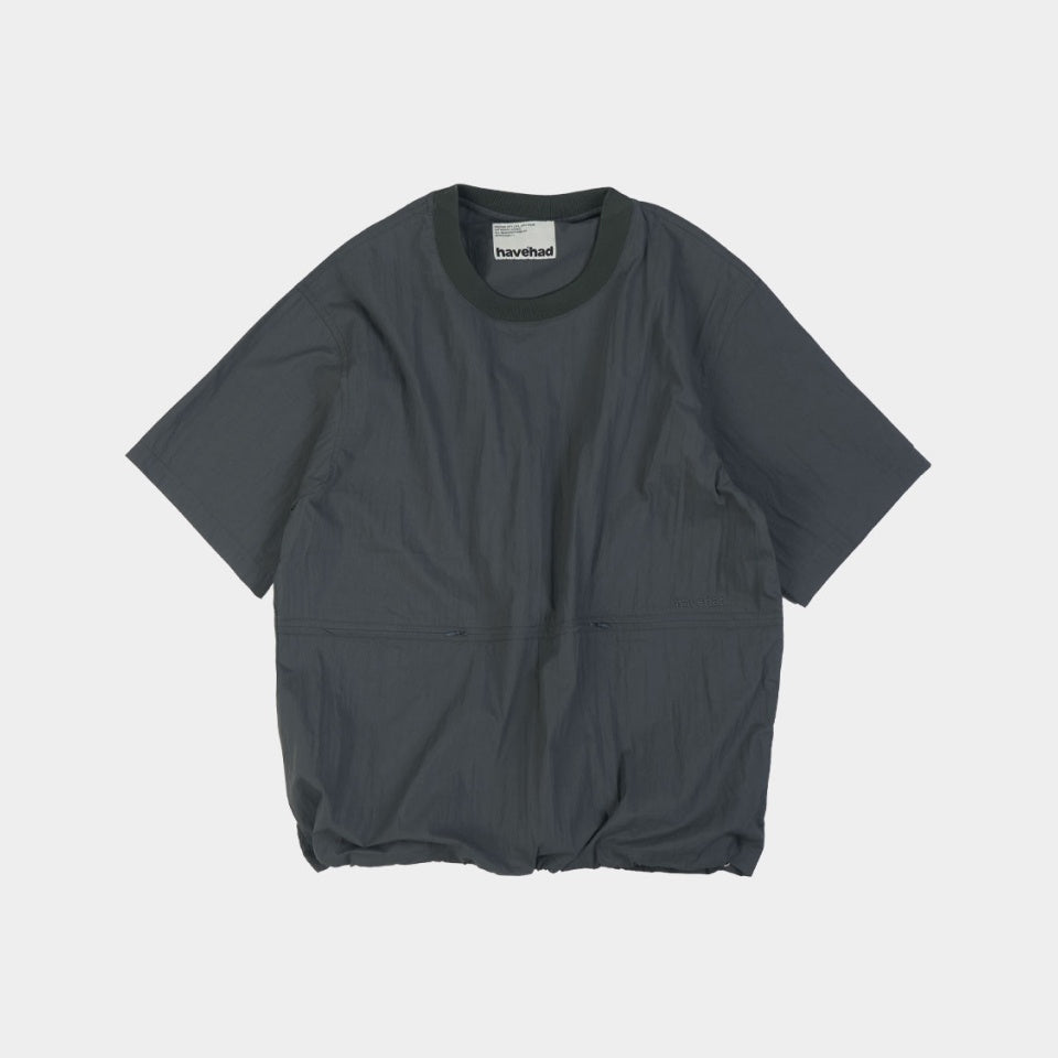 HAVE HAD Pocket Volume String Half Tee (Charcoal)