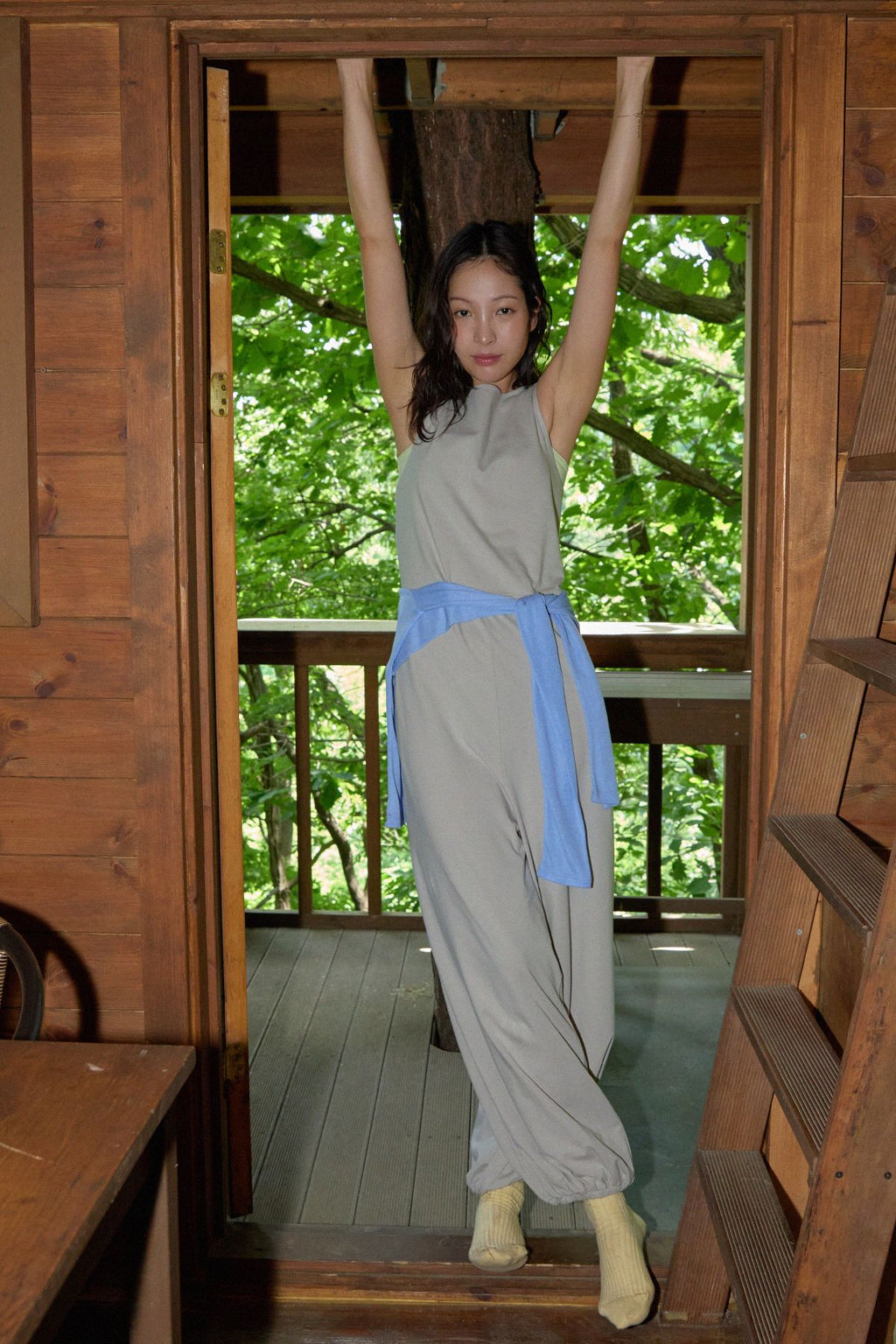 movewarm movewarm Jumpsuit Open Back