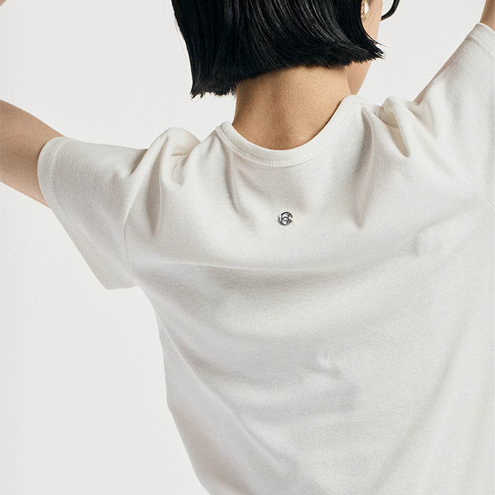 CEECI C-LOGO CREW NECK T-SHIRT