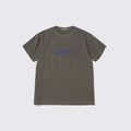 ADDSLOW Vintage Washed LOVE T-shirt Brown