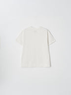 L'EAU [3rd] U.S boxy t-shirt_vintage ivory