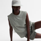 MENASOO VENODE Small Track Logo Active Sleeve_Beige