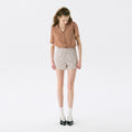 JUNEJUNE SPACE VOL13. Floral Shirts_Brown