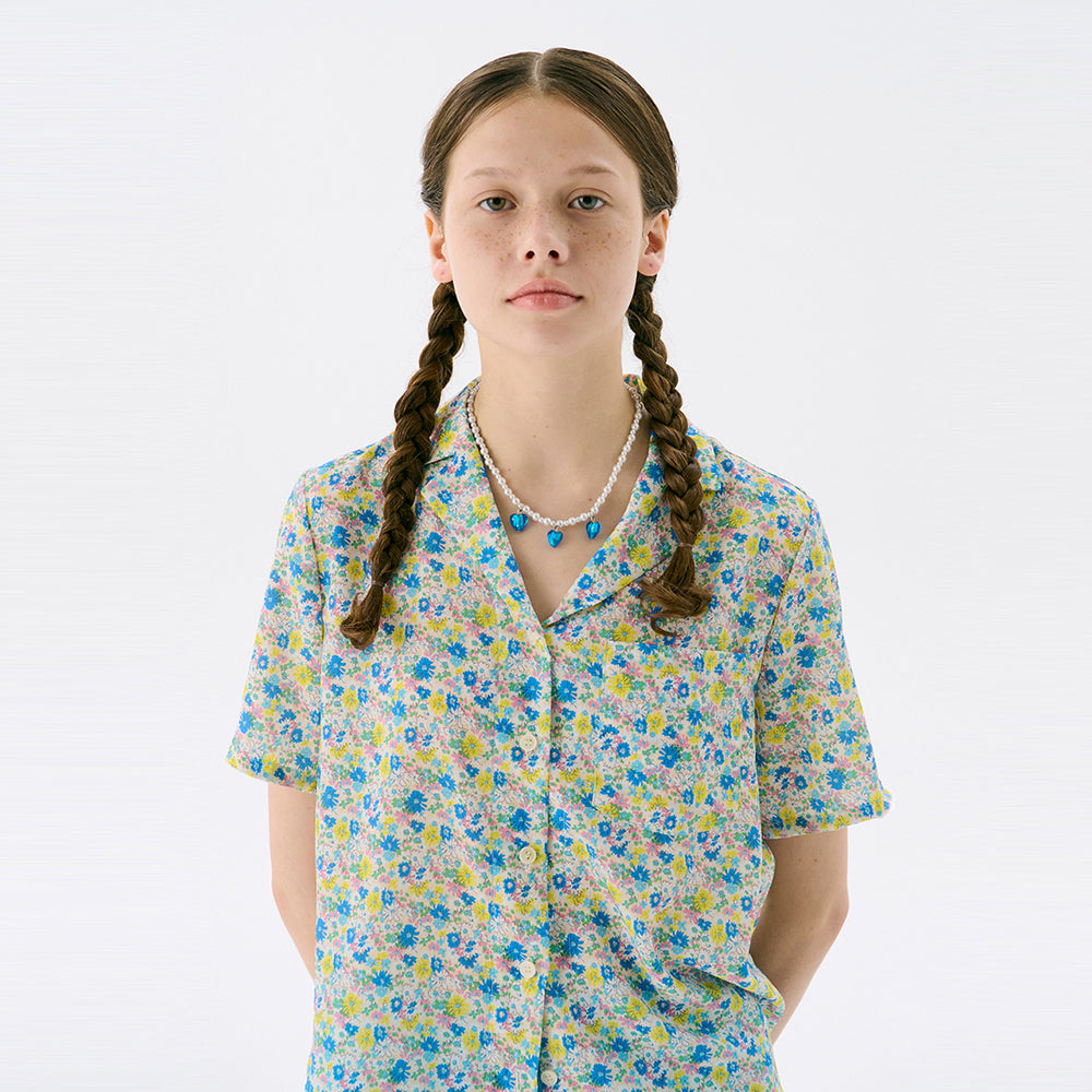 JUNEJUNE SPACE VOL13. Floral Shirts_Ivory
