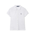 POLO RALPH LAUREN Button placket polo shirt (WHITE)