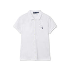 POLO RALPH LAUREN Button placket polo shirt (WHITE)