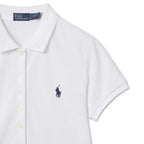 POLO RALPH LAUREN Button placket polo shirt (WHITE)