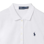 POLO RALPH LAUREN Button placket polo shirt (WHITE)