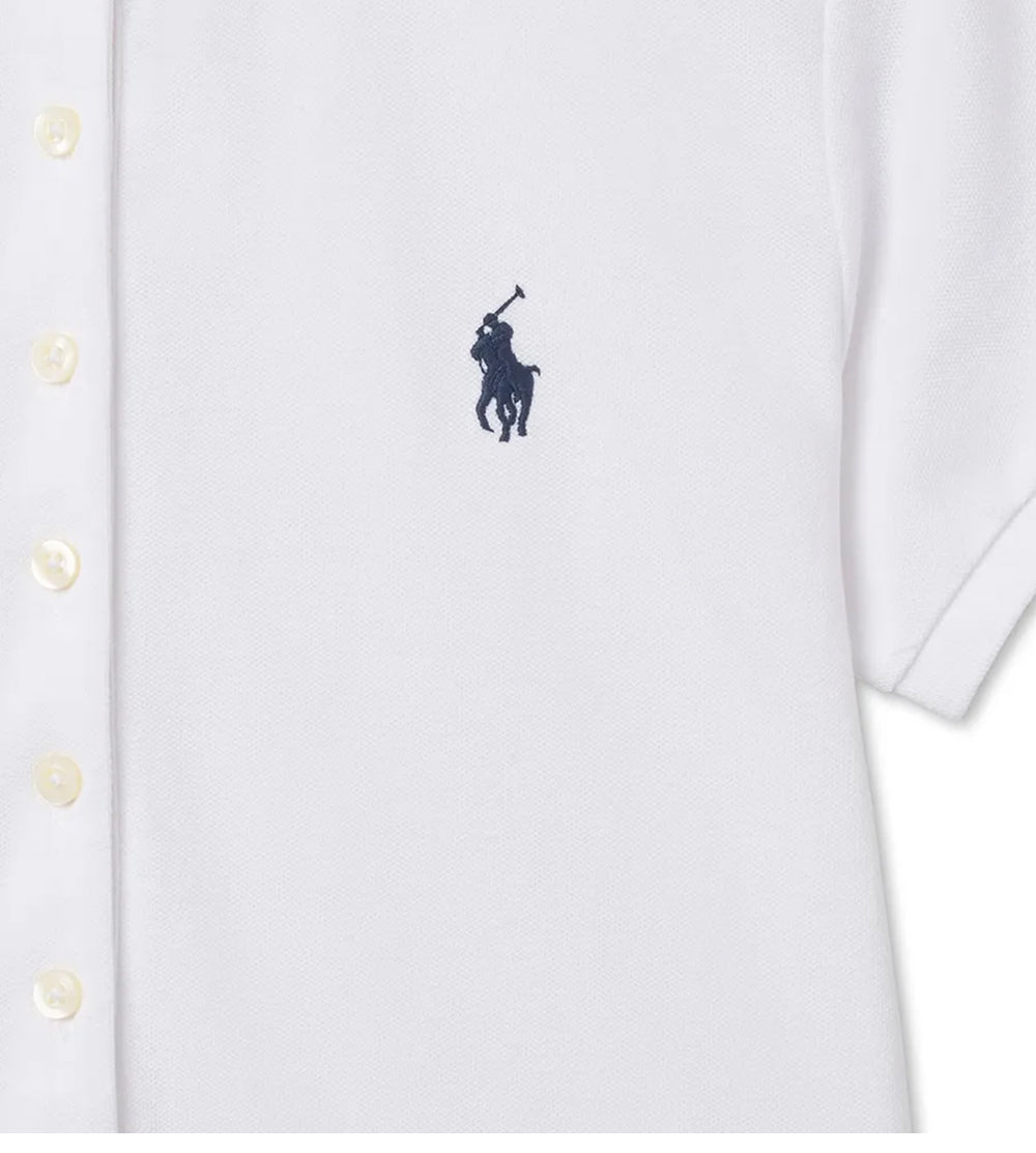 POLO RALPH LAUREN Button placket polo shirt (WHITE)
