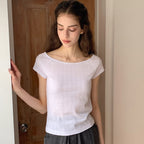 LILISU Ivy Tshirts / White