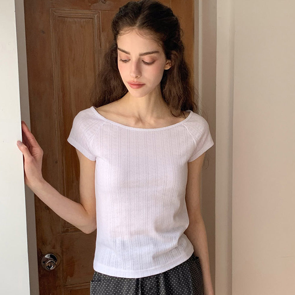 LILISU Ivy Tshirts / White