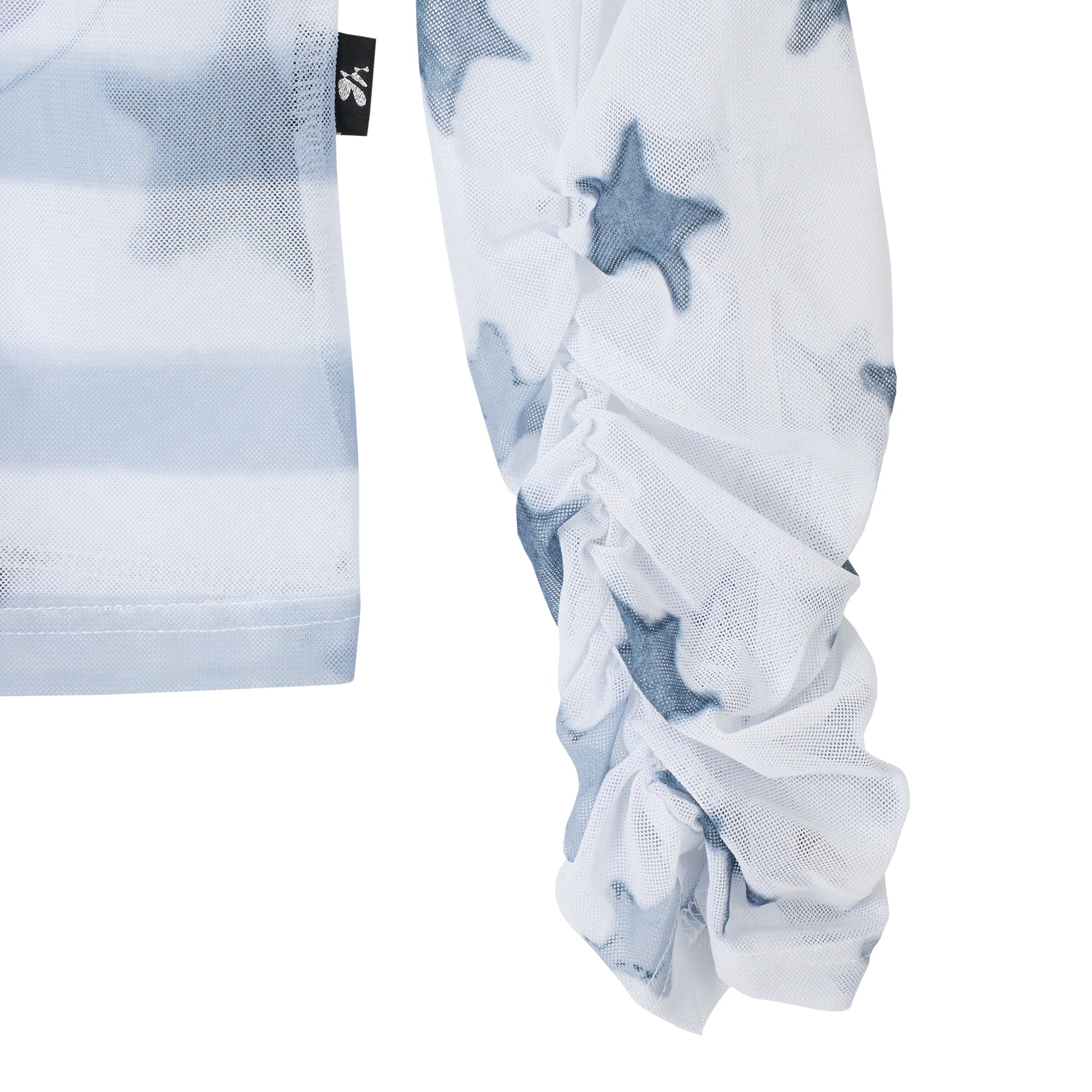 YOUTHBATH YB x Oliwa Mesh Graphic Stripe Top