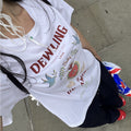 DEWL [Dueling][2nd][QQ,Jiyoung] Vintage Collage Printing Top WH_D262MSM147