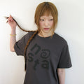 NAATS At logo oversized t-shirt, chacoal