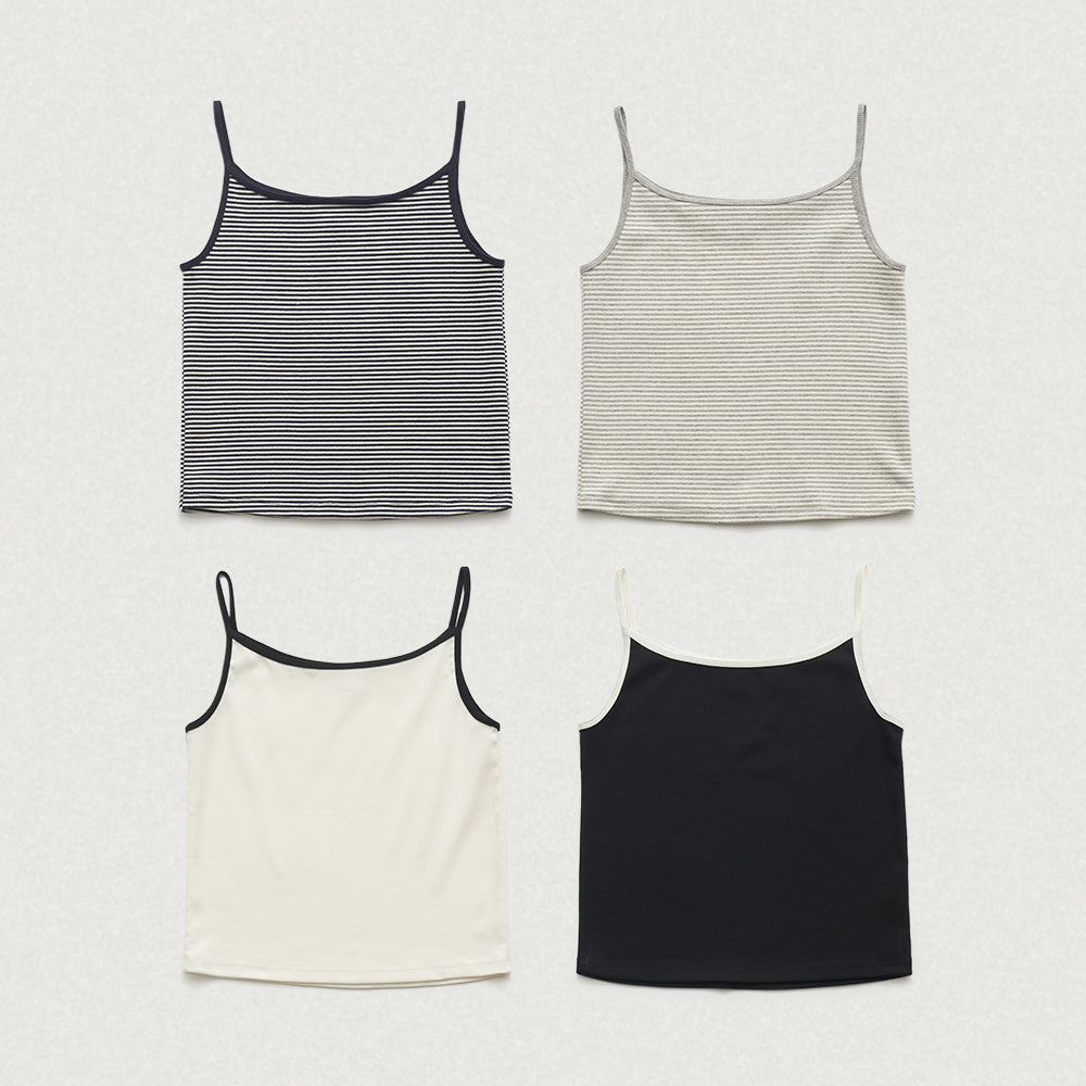 THE BARNNET Tide Cami Sleeveless Top_4Color