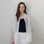 BUT'TON Summer Overfit Shirts (Ivory)