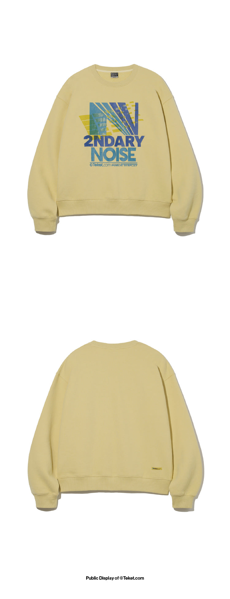 TEKET 2NDARY Sweatshirt Yellow