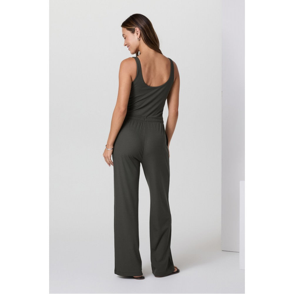 VUORI VUORI Pose Scoop Jumpsuit Khaki