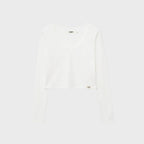 GLOWNY G CLASSIC V-NECK LONG SLEEVE_3 Colors