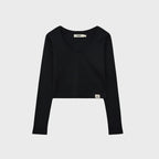 GLOWNY G CLASSIC V-NECK LONG SLEEVE_3 Colors