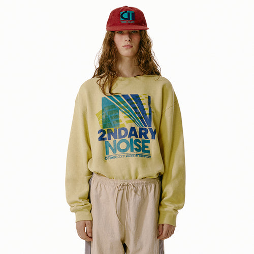 TEKET 2NDARY Sweatshirt Yellow