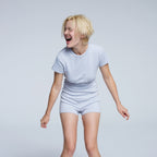 GLOWNY G CLASSIC FITTED TEE (COTTON CANDY)