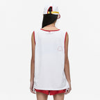 MENASOO MESH RUNNER CLUB SLEEVE_WHITE