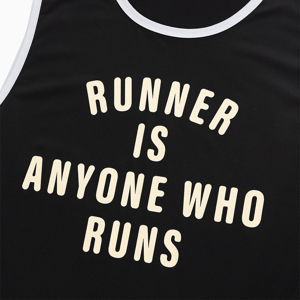 MENASOO MESH RUNNER CLUB SLEEVE_BLACK