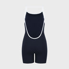 nylora Nylora Jumpsuit Navy & Off White Combo