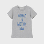 MILLO WOMEN Washed Nomade T-shirt [Melange Gray]