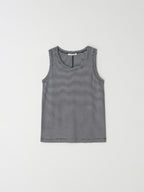 L'EAU [2nd] Leau sleeveless_navy stripe