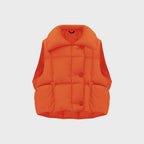 IENKI IENKI (concierge) (W) COZY CLOUD VEST (MICRO ORANGE)