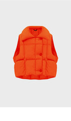 IENKI IENKI (concierge) (W) COZY CLOUD VEST (MICRO ORANGE)