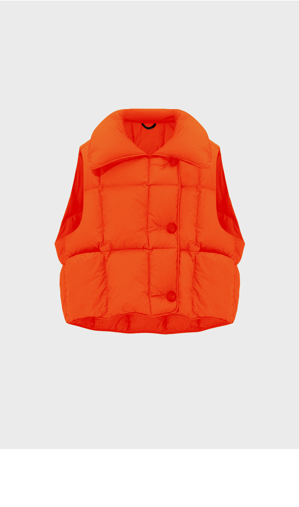 IENKI IENKI (concierge) (W) COZY CLOUD VEST (MICRO ORANGE)